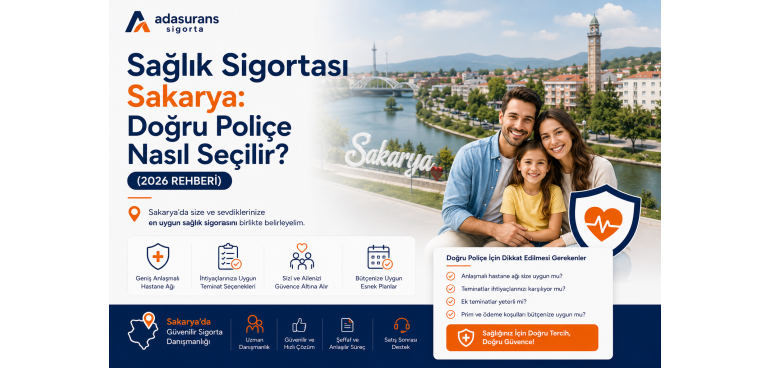 Sağlık Sigortası Sakarya: Doğru Poliçe Nasıl Seçilir? (2026 Rehberi)