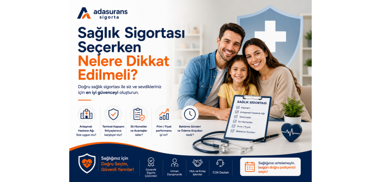 Sağlık Sigortası Seçerken Nelere Dikkat Edilmeli?