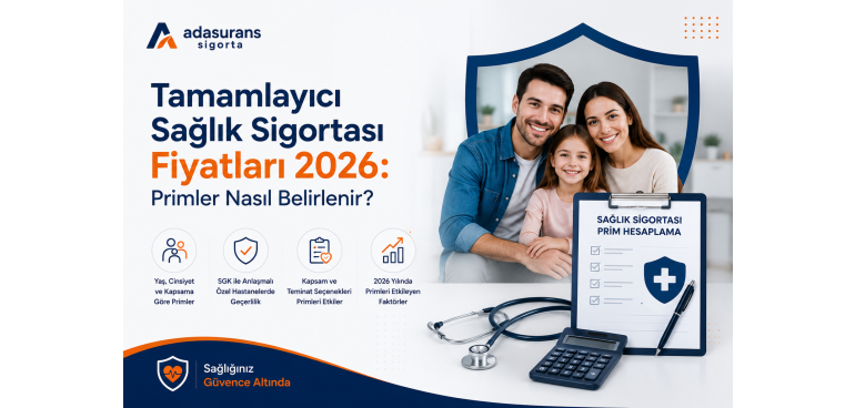 Tamamlayıcı Sağlık Sigortası Fiyatları 2026: Primler Nasıl Belirlenir? 